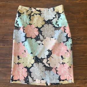 The Limited Floral Pencil Skirt